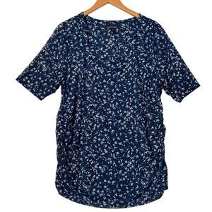 41Hawthorn Floral Stretch Top Womens Size 2X